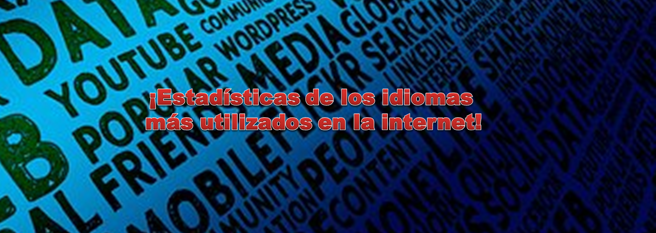 ¿Qué lenguajes son más usados en la Internet?