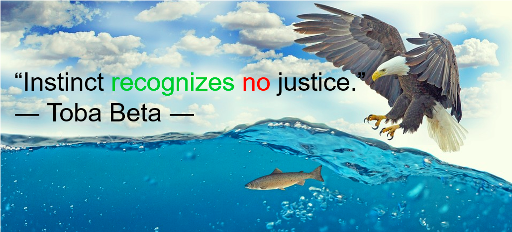 Instinct recognizes no